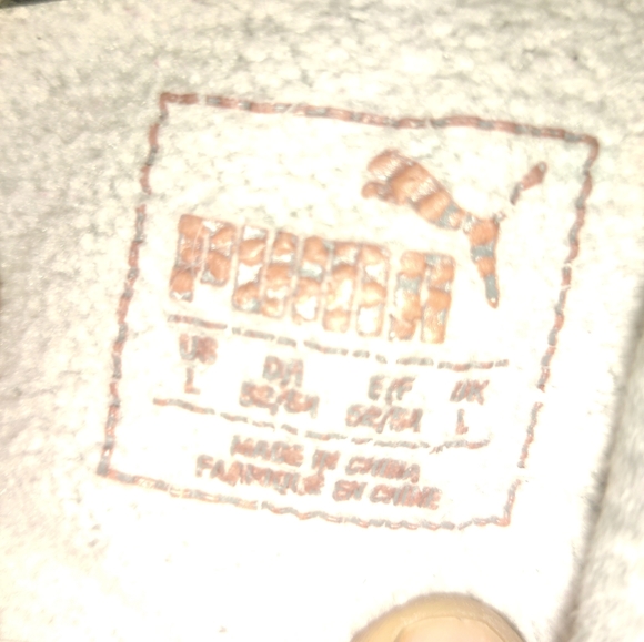 Puma Big Logo grey hoodie - Picture 4 of 5